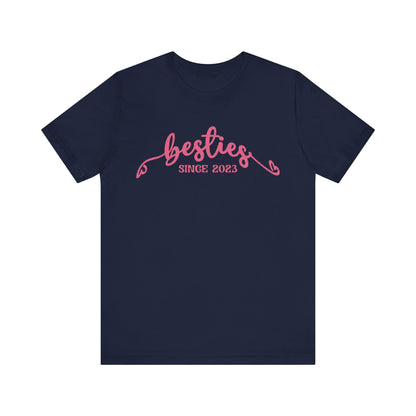 Personalized Best Friends Shirt, Custom Bestie Shirt, Matching Gift for Besties, BFF Shirt for Women, Friendship Gift, Besties Shirt, T1571