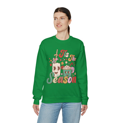 Christmas Tis The Season Sweatshirt, Merry Christmas Shirt, Christmas Tree Sweater, Christmas Tree shirt, Christmas Cake Sweatshirt, S890