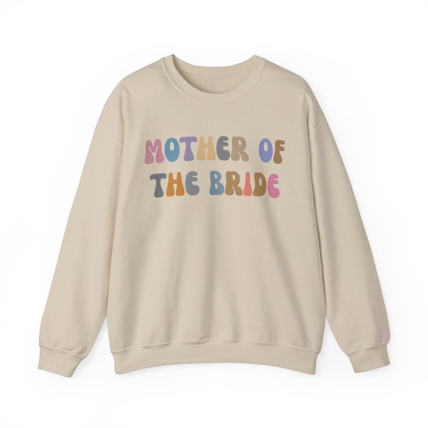 Mother of the Bride Sweatshirt, Cute Wedding Gift from Daughter, Engagement Gift, Retro Wedding Gift for Mom, Bridal Party Sweatshirt S1144