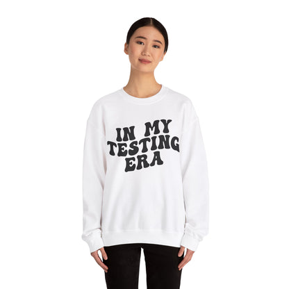In My Testing Era Sweatshirt, Exam Day Sweatshirt, Funny Teacher Sweatshirt, Teacher Appreciation Gift, Gift for Best Teachers, S1303