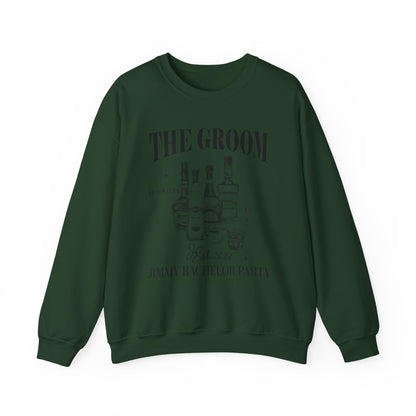 The Groom Bachelor Party Sweatshirt, Groomsmen Sweatshirt Custom Bachelor Party Gifts Funny Bachelor Sweatshirt Group Sweatshirt, 2 S1555 UK