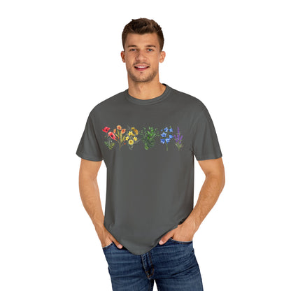 Pride Flowers Shirt, LGBTQIA+ Pride Shirt, Pride Month Shirt, Gay Rights Gift, Equality Shirt, LGBTQIA Supporter Shirt, Proud Shirt, CC1616