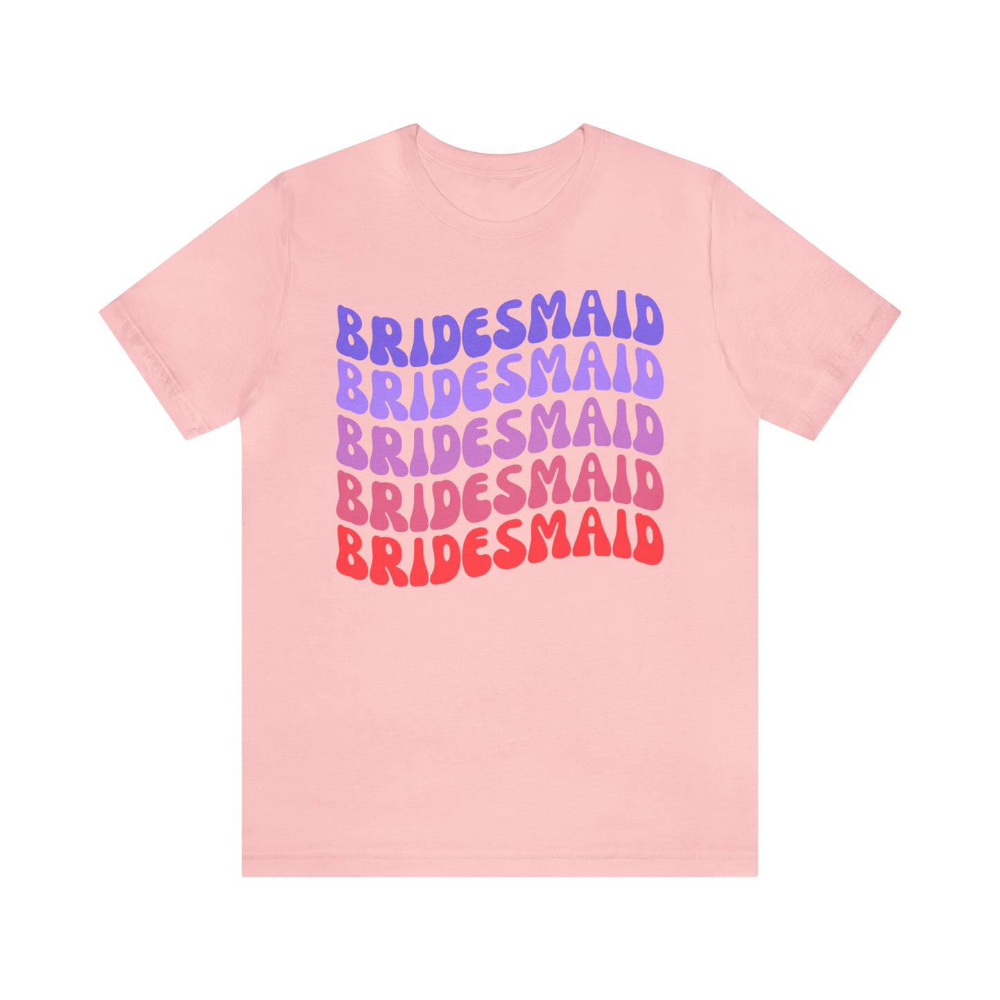 Retro Bridesmaid TShirt, Bridesmaid Shirt for Women, T286