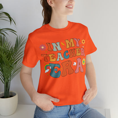 Teacher Shirt, Teacher Appreciation Gift, In My Cool Teacher Era, Retro Teacher Era Shirt, Back To School Shirt, T605