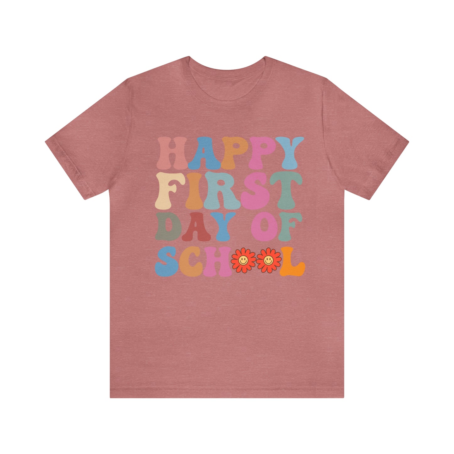 First Day of Class Shirt, Happy First Day Of School Shirt, Back To School Shirt, Retro Teacher Shirt, T501