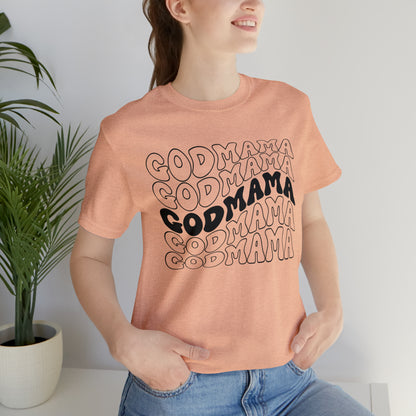 Retro Godmother Shirt for Mother's Day, Godmother Gift from Goddaughter, Cute Godmama Gift for Baptism, God Mother Proposal, T251