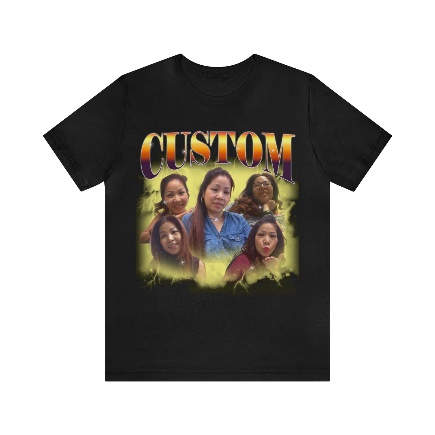 Custom Your Own Bootleg Tee, Retro Custom Bootleg Rap Tee, Custom Your Photo, Insert Your Design, Vintage Graphic 90s Tshirt, T1387