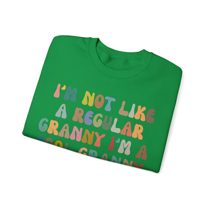 I'm Not Like A Regular Granny I'm A Cool Granny Sweatshirt, Best Granny Sweatshirt, Cool Granny Sweatshirt, Funny Granny Sweatshirt, S976