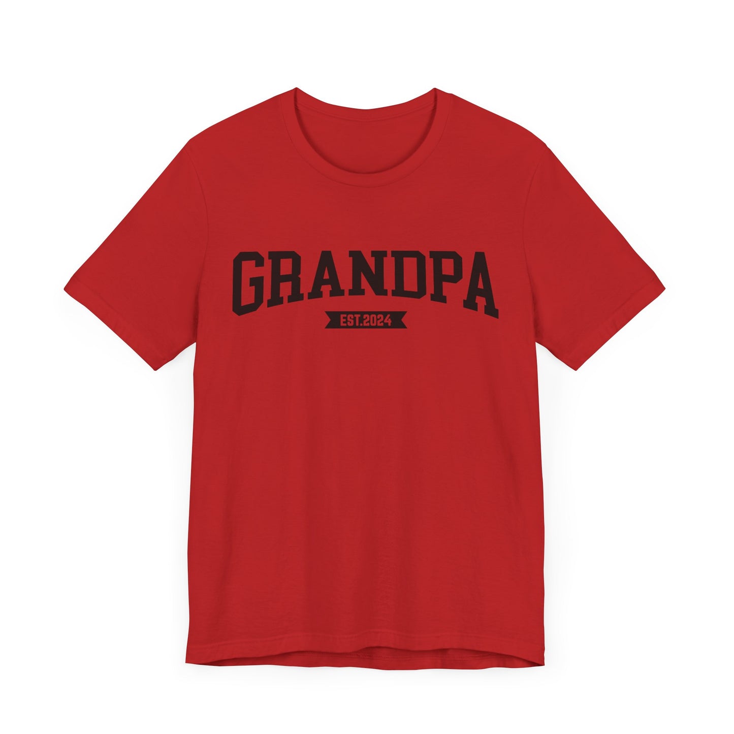 New Grandpa Est Shirt, Custom Father Day Shirt, Custom Fathers day Gift, Custom Grandpa Shirt , Grandpa Gift, Fathers Shirt Dad shirt, T1653