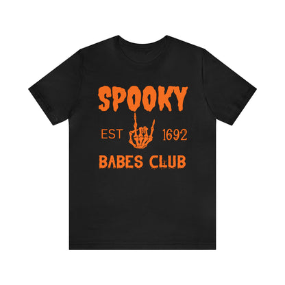 Spooky Skeleton Halloween Shirt, Fall Shirts for Women, Vintage Halloweem Sweatshirt, T599