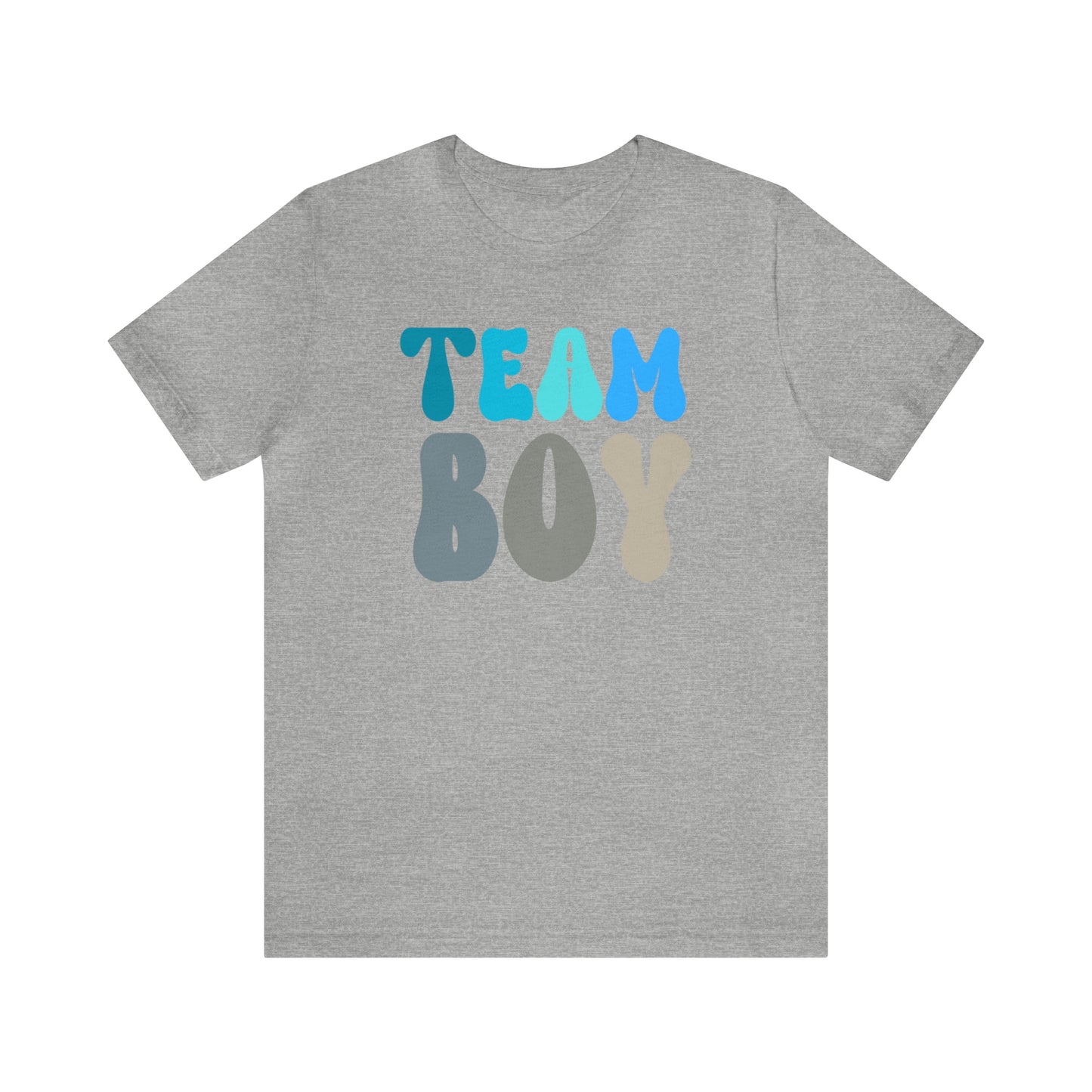 Cute Baby Announcement Shirt for Gender Reveal, Team Boy Shirt for Gender Reveal, Gender Announcement Gift for Her, T398