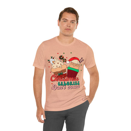 Christmas Calories Don't Count Shirt, Funny Christmas Shirt, Christmas Gift, Xmas calories shirt, Christmas calories, T871