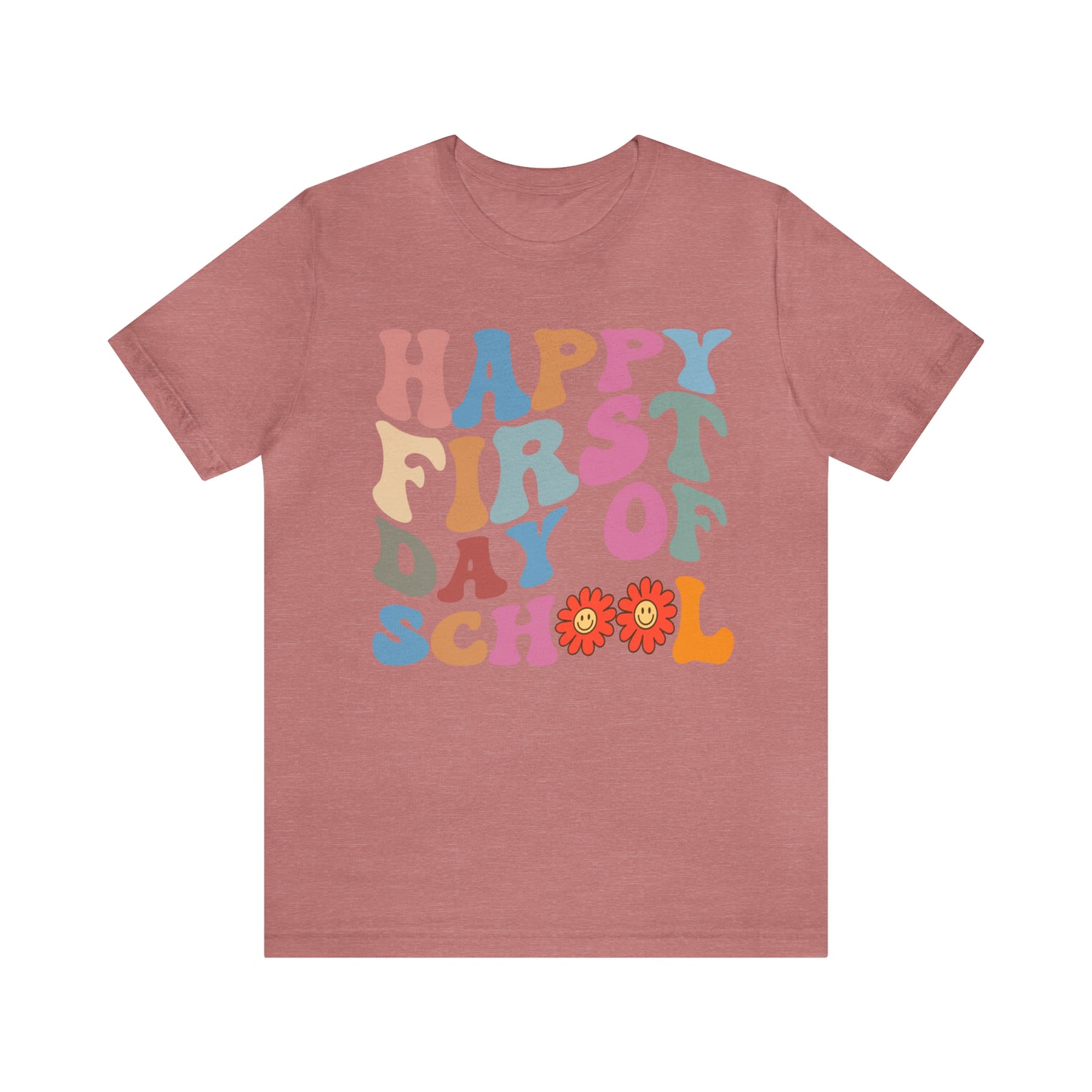 First Day of Class Shirt, Happy First Day Of School Shirt, Back To School Shirt, Retro Teacher Shirt, T502