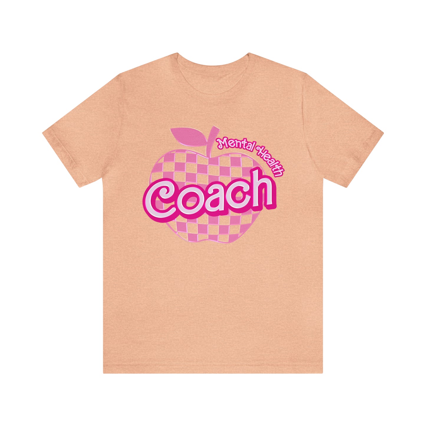 Mental Health Coach shirt, Pink Sport Coach Shirt, Colorful Coaching shirt, 90s Cheer Coach shirt, Back To School Shirt, Teacher Gift, T823