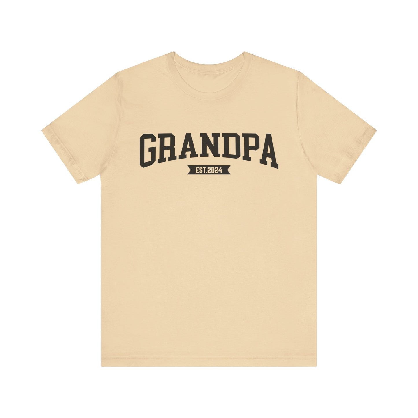 New Grandpa Est Shirt, Custom Father Day Shirt, Custom Fathers day Gift, Custom Grandpa Shirt , Grandpa Gift, Fathers Shirt Dad shirt, T1653