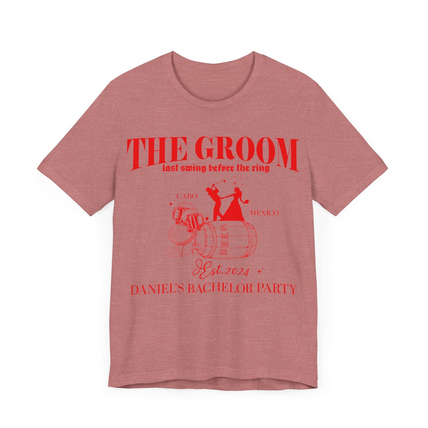 The Groom Bachelor Party Shirts, Groomsmen Shirt, Custom Bachelor Party Gifts, Group Bachelor Shirt, Golf Bachelor Party Shirt, 12 T1605