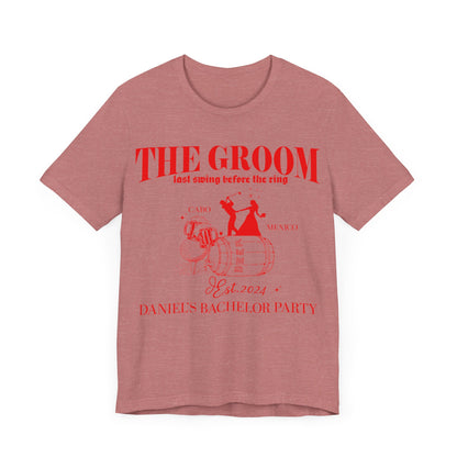 The Groom Bachelor Party Shirts, Groomsmen Shirt, Custom Bachelor Party Gifts, Group Bachelor Shirt, Golf Bachelor Party Shirt, 12 T1605