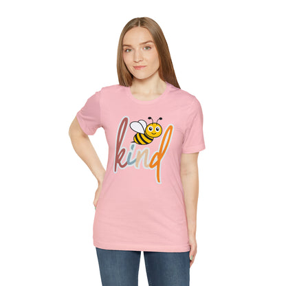 Cute Bee Kind T-Shirt for Boho Birthday Gift, Retro Bee Kind Shirt, Bee Kind TShirt for Her, T366