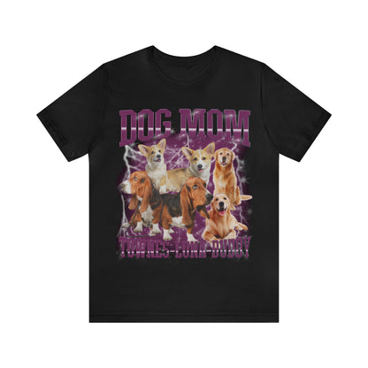 Custom Retro Dog Bootleg Shirt, Dog Mom Shirt, Dog Bootleg Retro 90's Tee, Custom Pet Photo, Custom Pet Portrait, Pet Lovers Gift, T1435