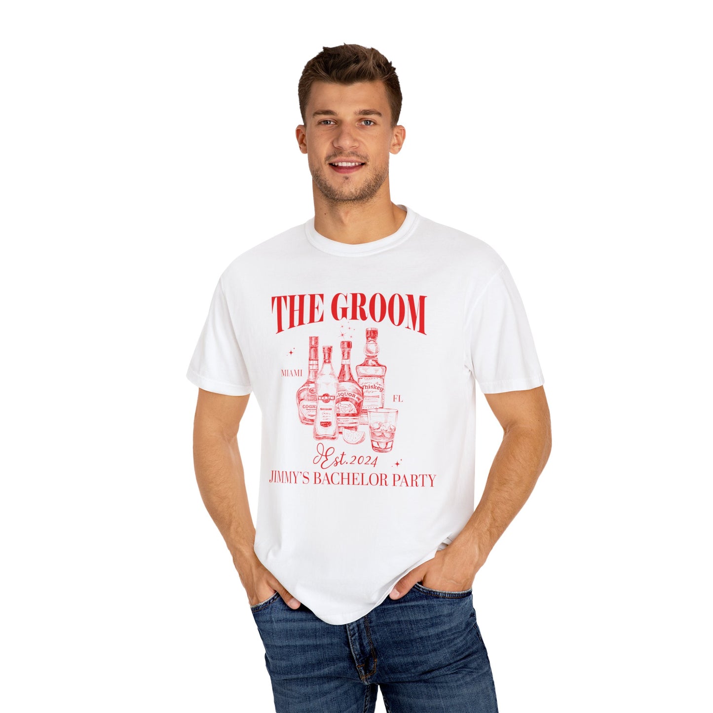 The Groom Bachelor Party Shirts, Groomsmen Shirts, Custom Bachelor Party Gifts, Funny Bachelor Shirts, Group Bachelor Shirts, CC1555