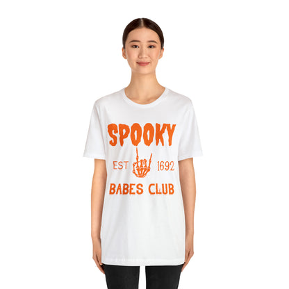 Spooky Skeleton Halloween Shirt, Fall Shirts for Women, Vintage Halloweem Sweatshirt, T599