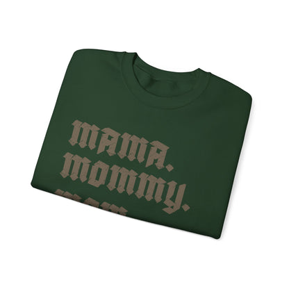 Mama Mommy Mom Bruh Sweatshirt, Mothers Day Sweatshirt, Funny Mom Sweatshirt, Gift for Mom, Mama Sweatshirt, Sarcastic Sweatshirt, S1593