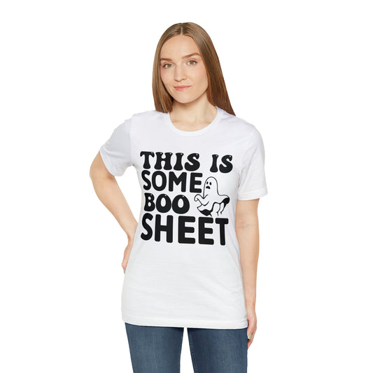 This Is Some Boo Sheet shirt, Boo Sheet Shirt, Spooky Season Tee, Retro Halloween Kids Shirt, Funny Halloween Ghost Shirt, T655