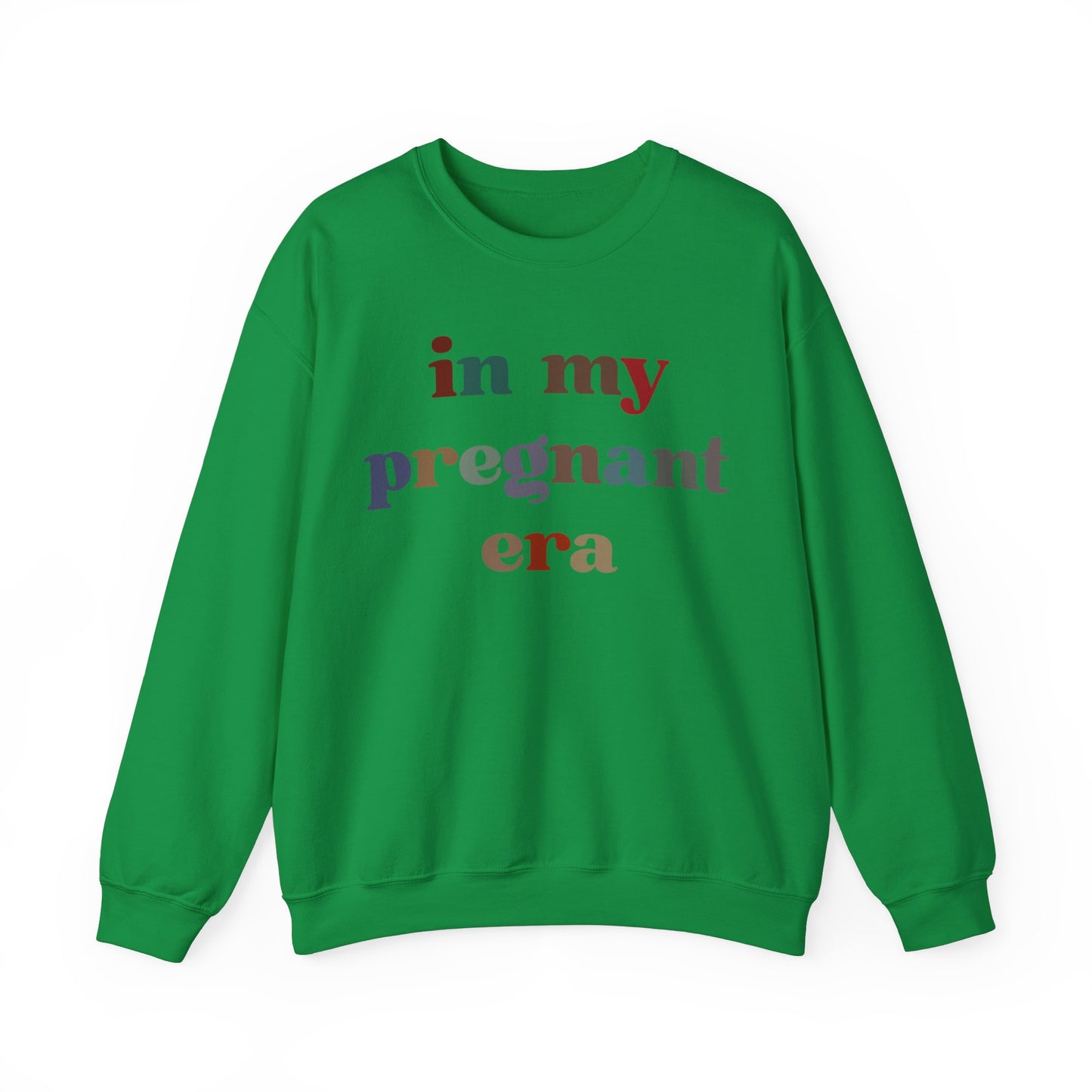 In My Pregnant Era Sweatshirt, Pregnancy Reveal Sweatshirt, New Mom Sweatshirt, Baby Announcement Sweatshirt, Gift For Pregnant Mom, S1402