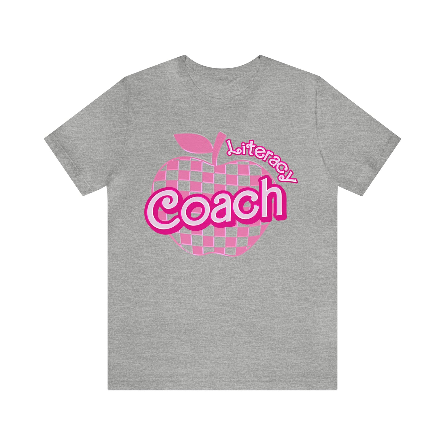 Literacy Coach shirt, Pink Sport Coach Shirt, Colorful Coaching shirt, 90s Cheer Coach shirt, Back To School Shirt, Teacher Gift, T821