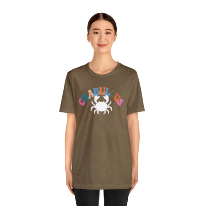 Crab Shirt for Her, Crabulous Shirt, Crab Shirt, Beach Shirt, Summer Vibe Shirt, Crab Hunt Shirt, Sea Life Shirt, Ocean Shirt, T477