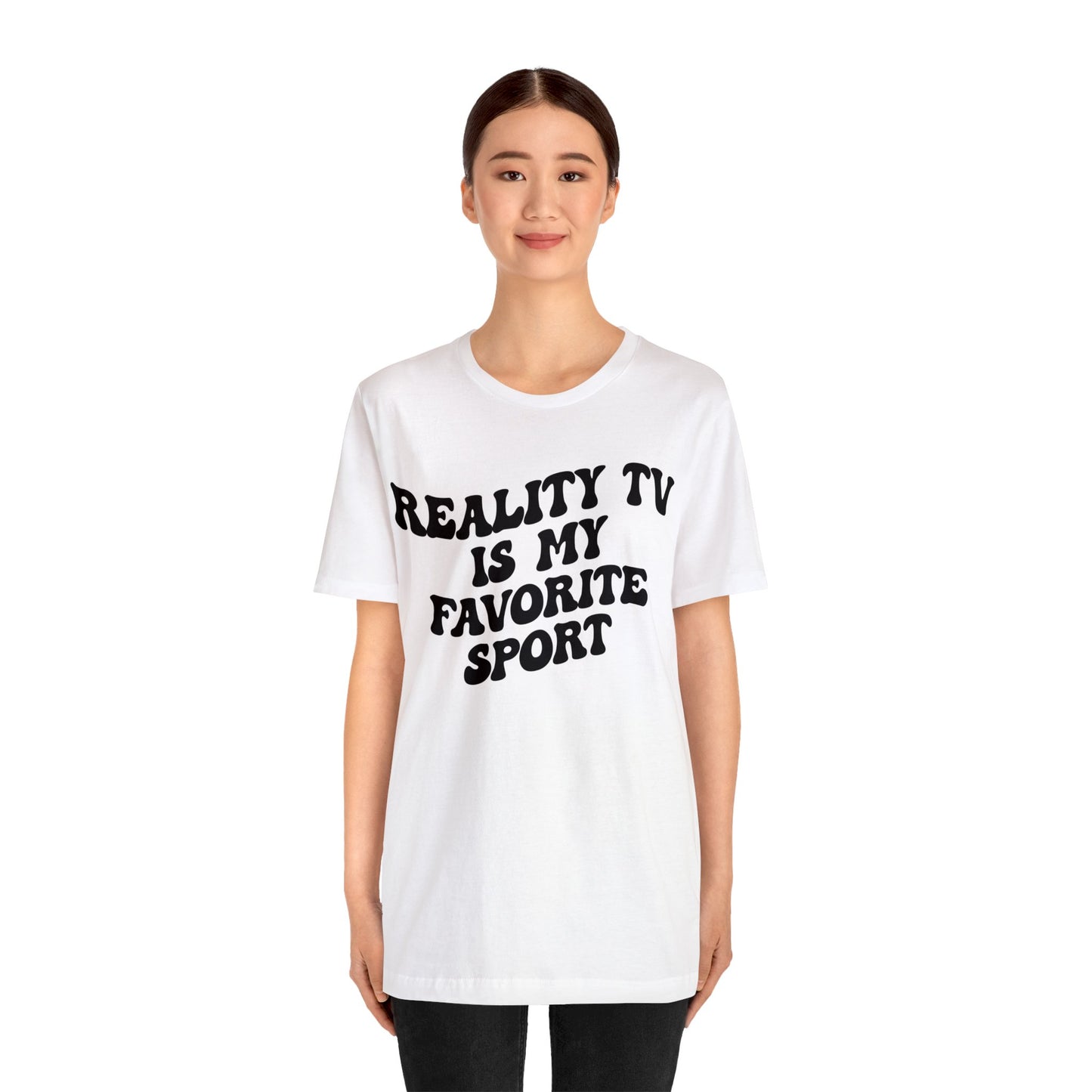 Reality TV Is My Favorite Sport Shirt, Bachelor Fan Shirt, Funny Shirt for Mom, Reality Television Fan Shirt, Shirt for Women, T1503