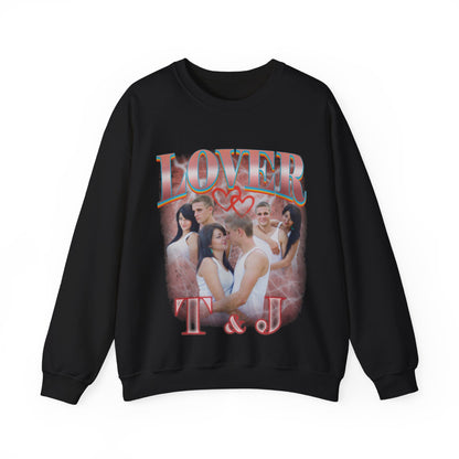 Custom Bootleg Tee for couple, Custom Sweatshirt for couple, Custom bootleg photo Sweatshirt for lover, couple Sweatshirt for lover, S1360