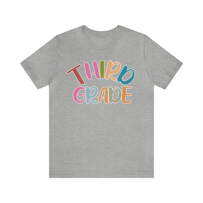 Shirt for Third Grade Teachers, Teacher Appreciation Shirt, Third Grade Teacher Shirt, Cute Teacher Shirt, T385