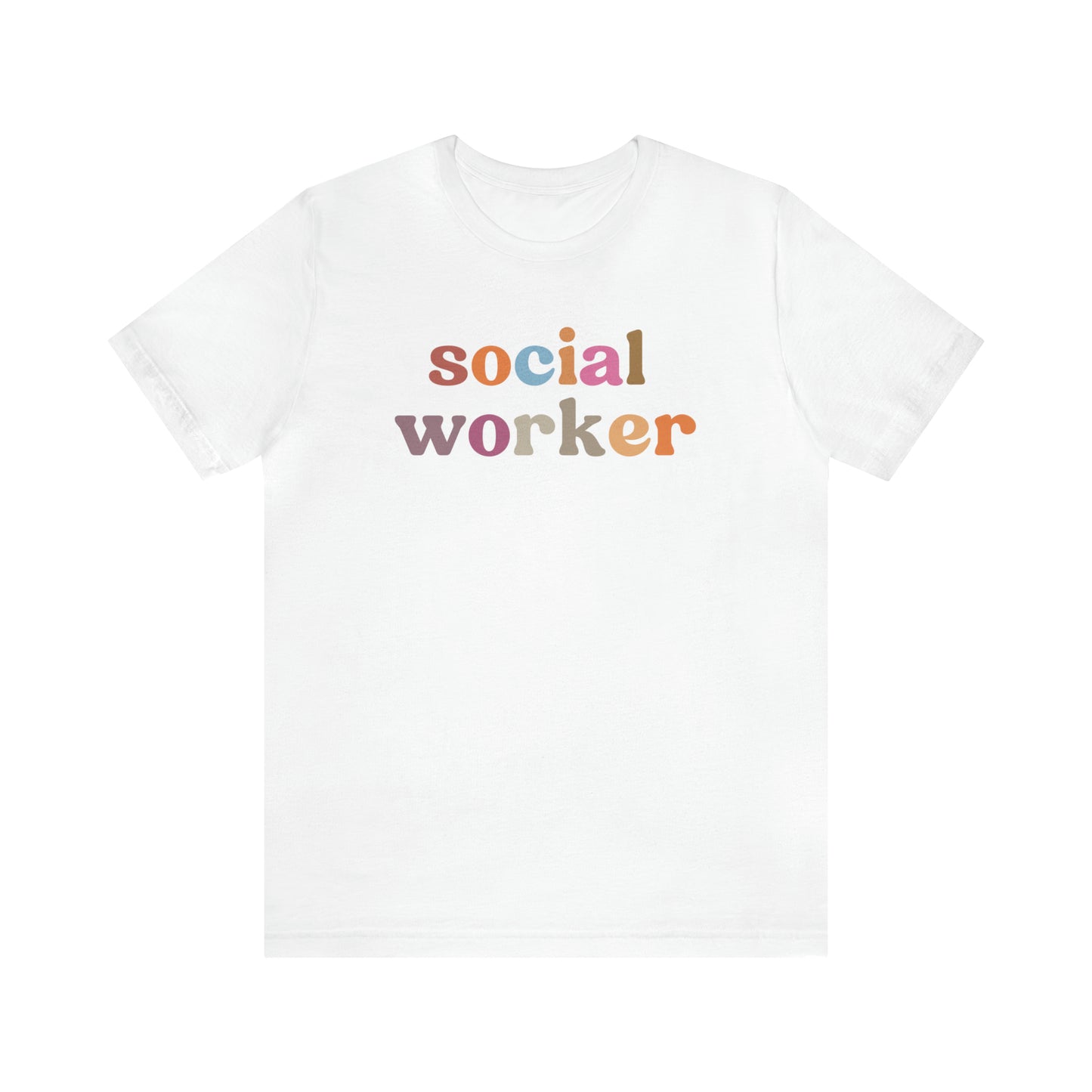 Retro Social Worker Shirt, Social Worker T-shirt for Women, School Social Worker Shirt, Social Worker Gift, T459