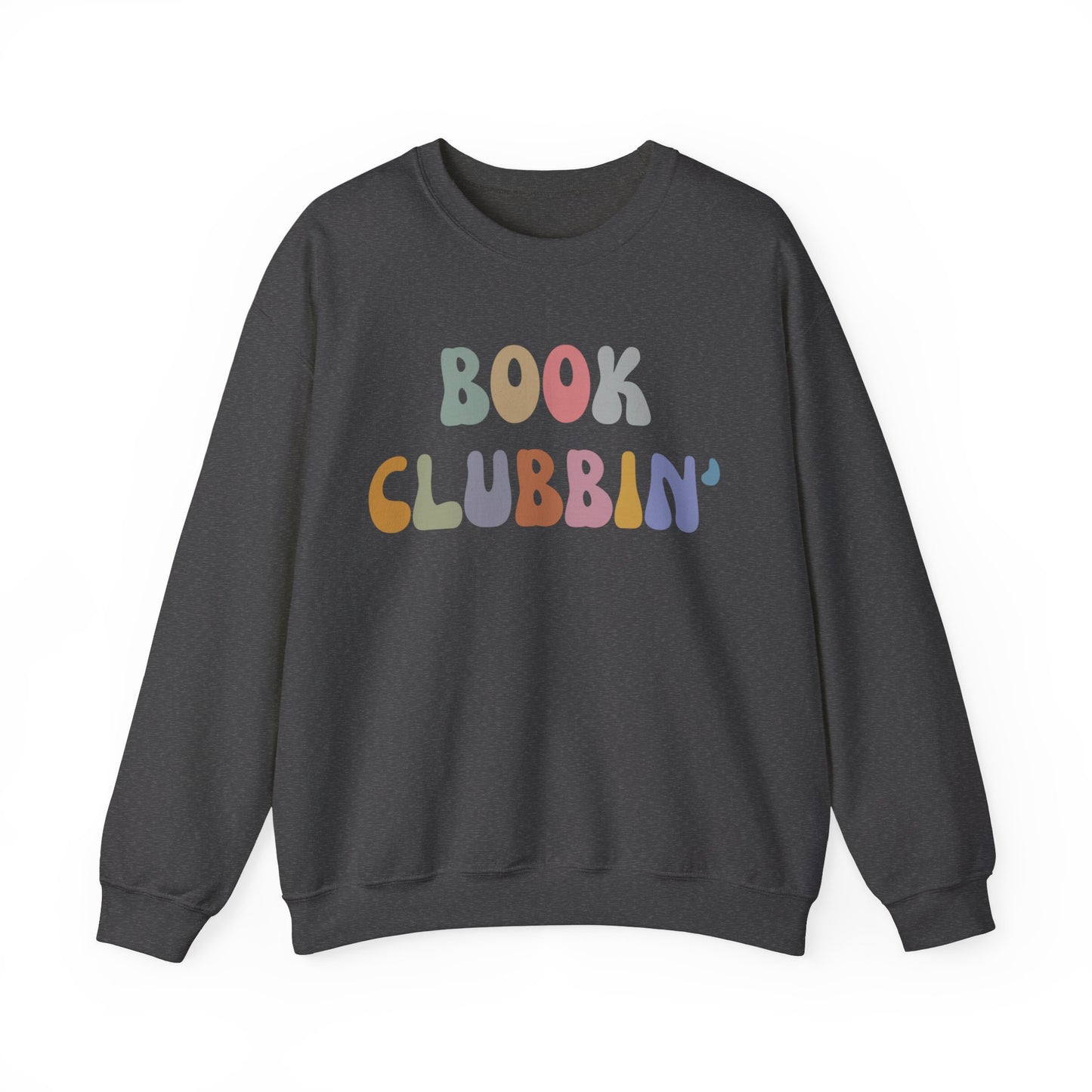 Book Clubbin' Sweatshirt, Librarian Sweatshirt for Bibliophile, Book Lovers Club Sweatshirt, Book Nerd Sweatshirt Bookworm Sweatshirt, S1171