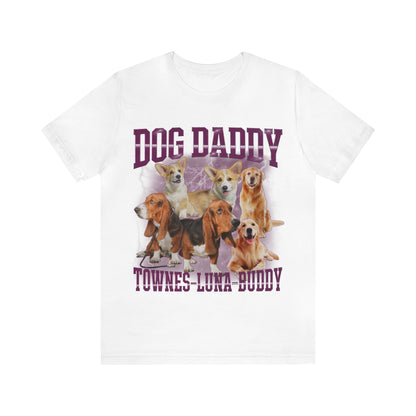 Retro Custom Bootleg Dog Daddy Shirt, Retro Custom Bootleg Rap Tee Dog, Custom Rap Tee Cat Lover, Vintage Graphic 90s Tshirt, Dog dad, T1420