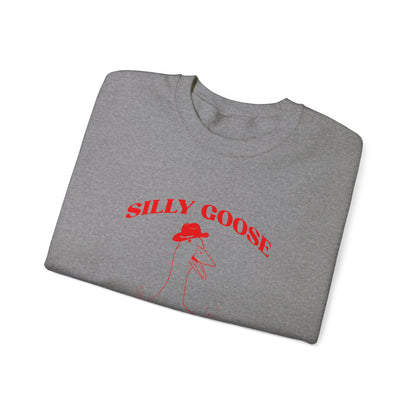 Silly Goose On The Loose Sweatshirt, Silly Goose Club Shirt Silly Joke Sweatshirt, Funny Goose Sweatshirt Funny University Sweatshirt, S1643
