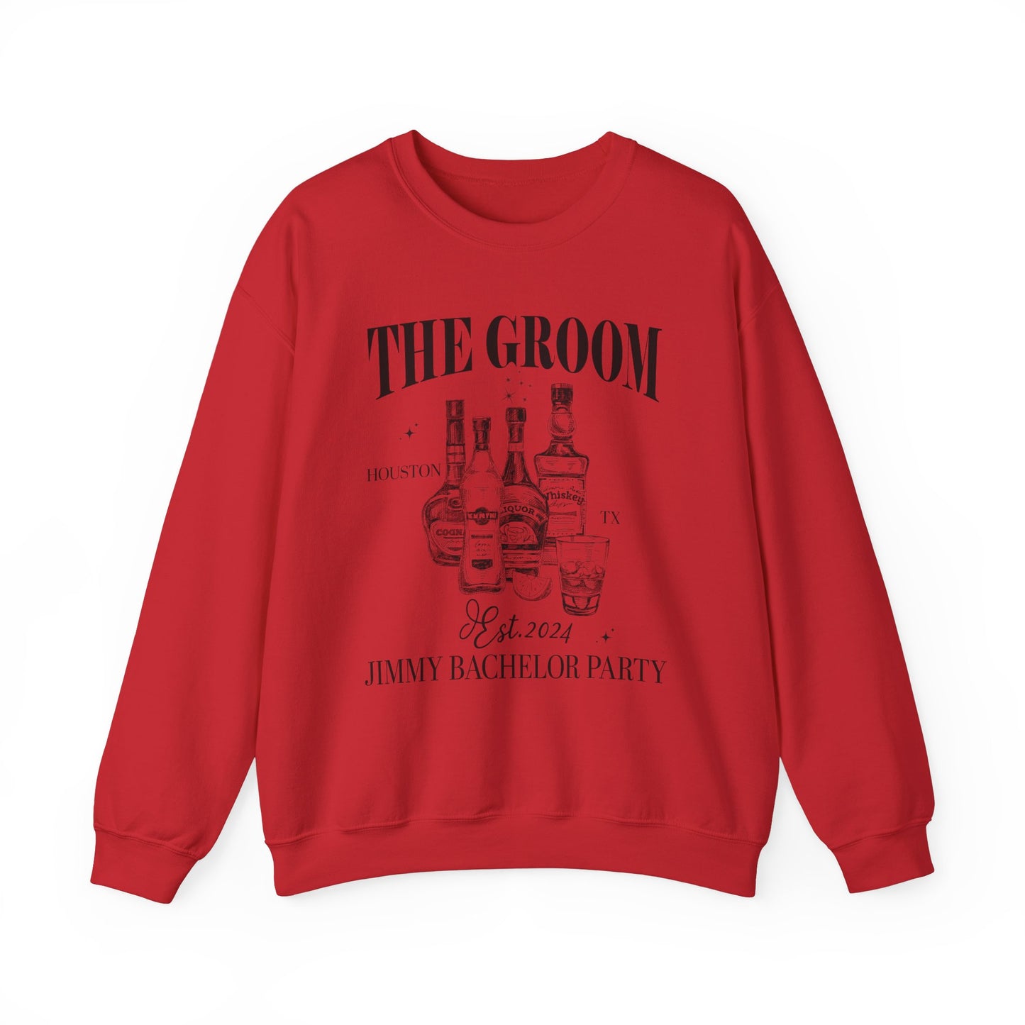 The Groom Bachelor Party Sweatshirt, Groomsmen Sweatshirt Custom Bachelor Party Gifts Funny Bachelor Sweatshirt Group Sweatshirt, 2 S1555 UK