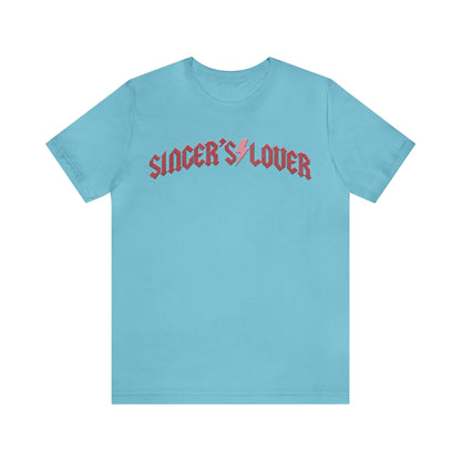 Retro Singer's Lover Shirt, Valentine's Day Shirt, Pink Valentines Day Teacher Shirts, Valentine for Teacher's Lover Gift, T1312