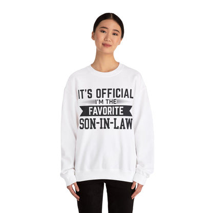 Favorite Son In Law Sweatshirt, Son in Law Sweatshirt, Best SIL Ever Birthday Gift from Mother in Law, Gift for Son in Law, S1130