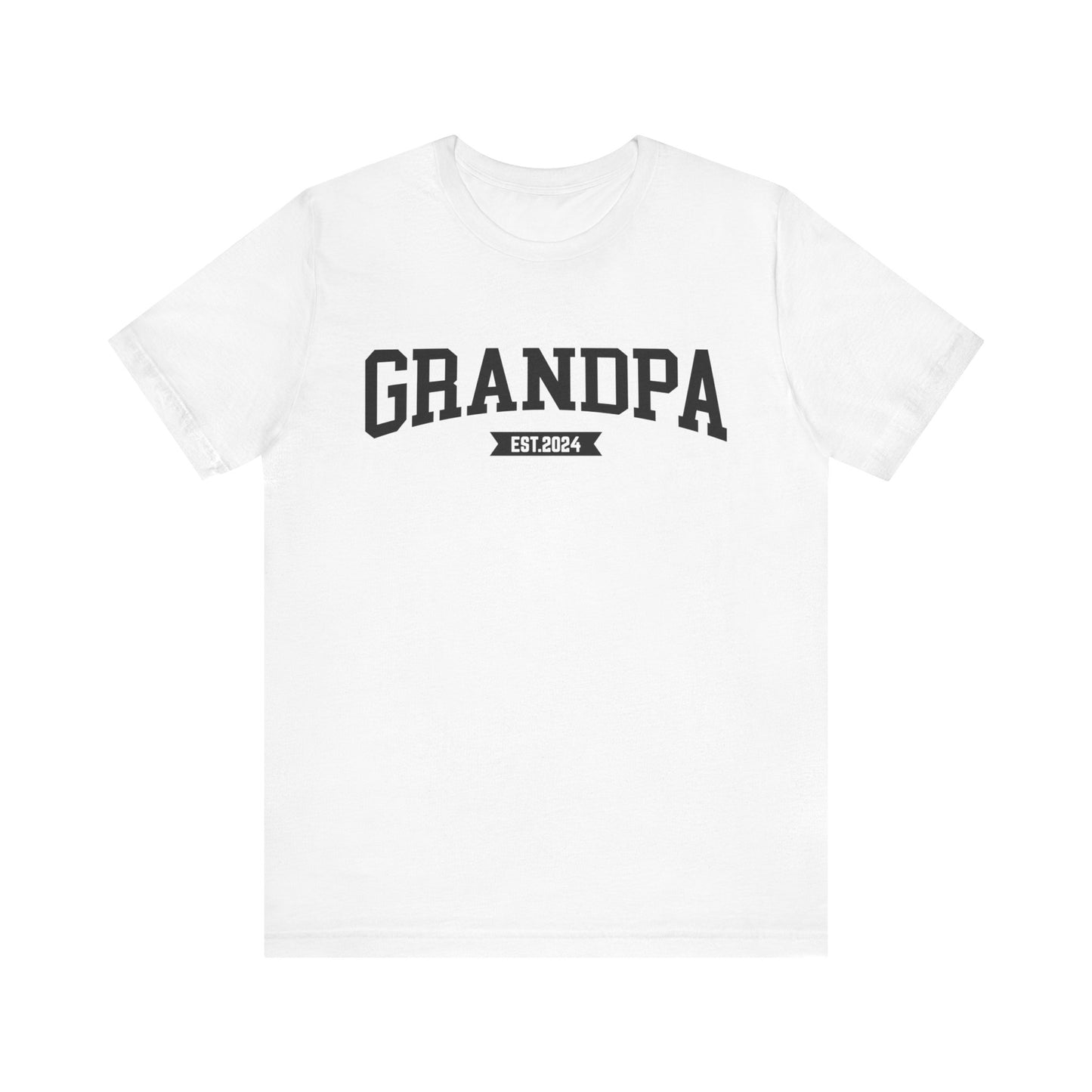 New Grandpa Est Shirt, Custom Father Day Shirt, Custom Fathers day Gift, Custom Grandpa Shirt , Grandpa Gift, Fathers Shirt Dad shirt, T1653