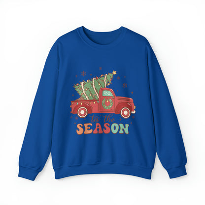 Christmas Tis The Season Sweatshirt, Merry Christmas Shirt, Christmas Tree Sweater, Christmas Tree shirt, Christmas Cake Sweatshirt, S889