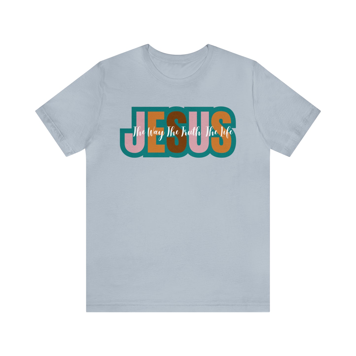 Retro Christian Tshirt, Jesus Tee for Christian Apparel, Christian Shirt for Women, T255