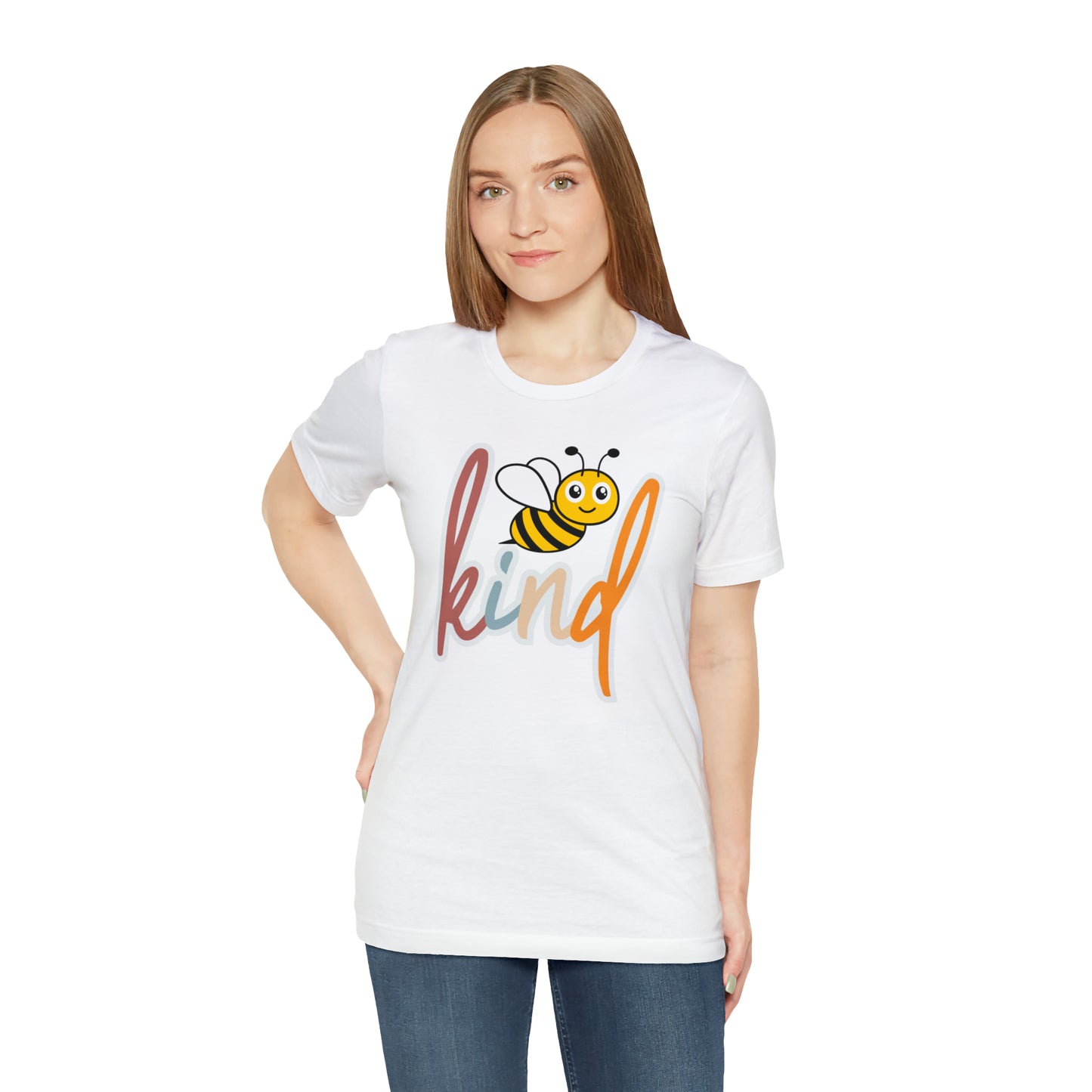 Cute Bee Kind T-Shirt for Boho Birthday Gift, Retro Bee Kind Shirt, Bee Kind TShirt for Her, T366