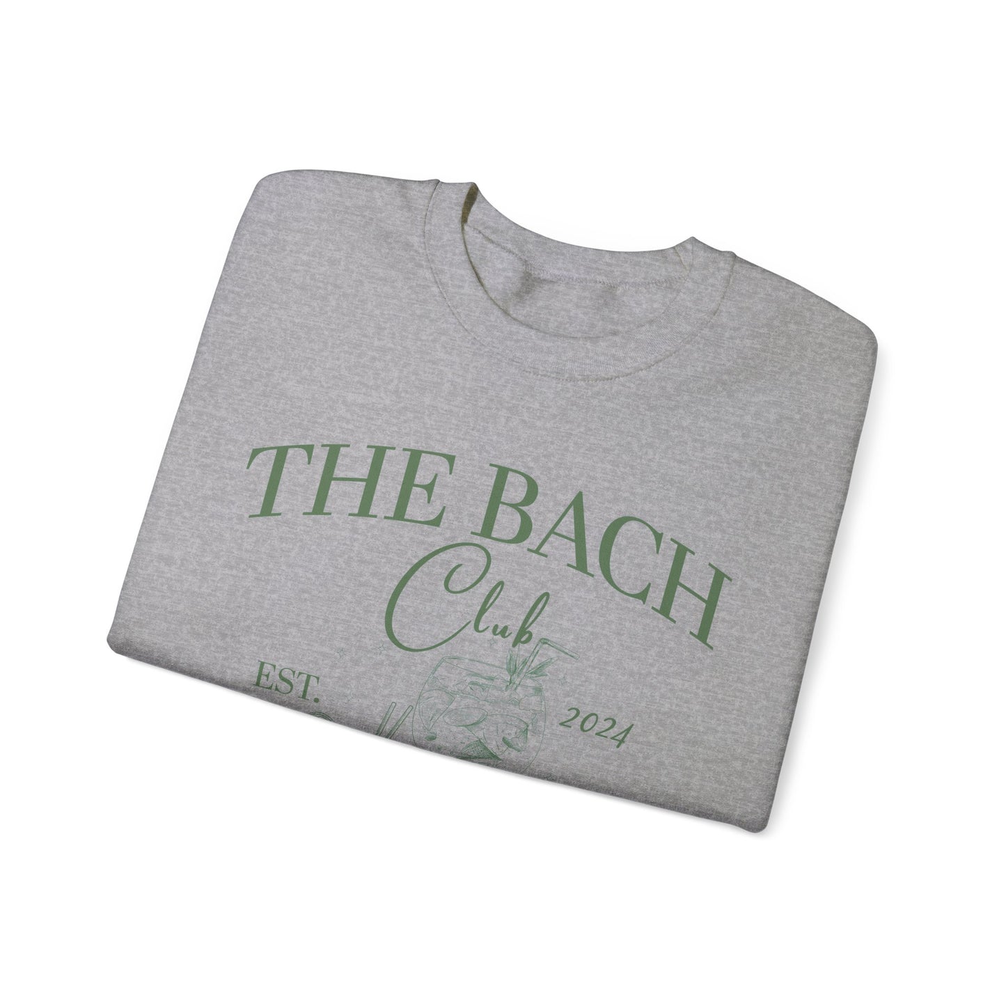 Custom The Bach Club Sweatshirt, Custom Location Bachelorette Sweatshirt, Personalized Bride Sweatshirt, Sweatshirt for Bridal Party, S1495