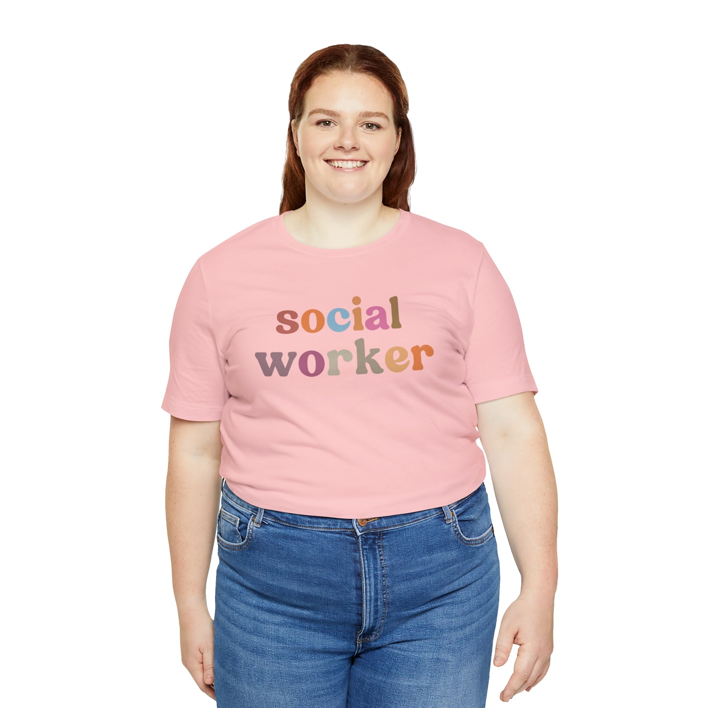 Retro Social Worker Shirt, Social Worker T-shirt for Women, School Social Worker Shirt, Social Worker Gift, T459