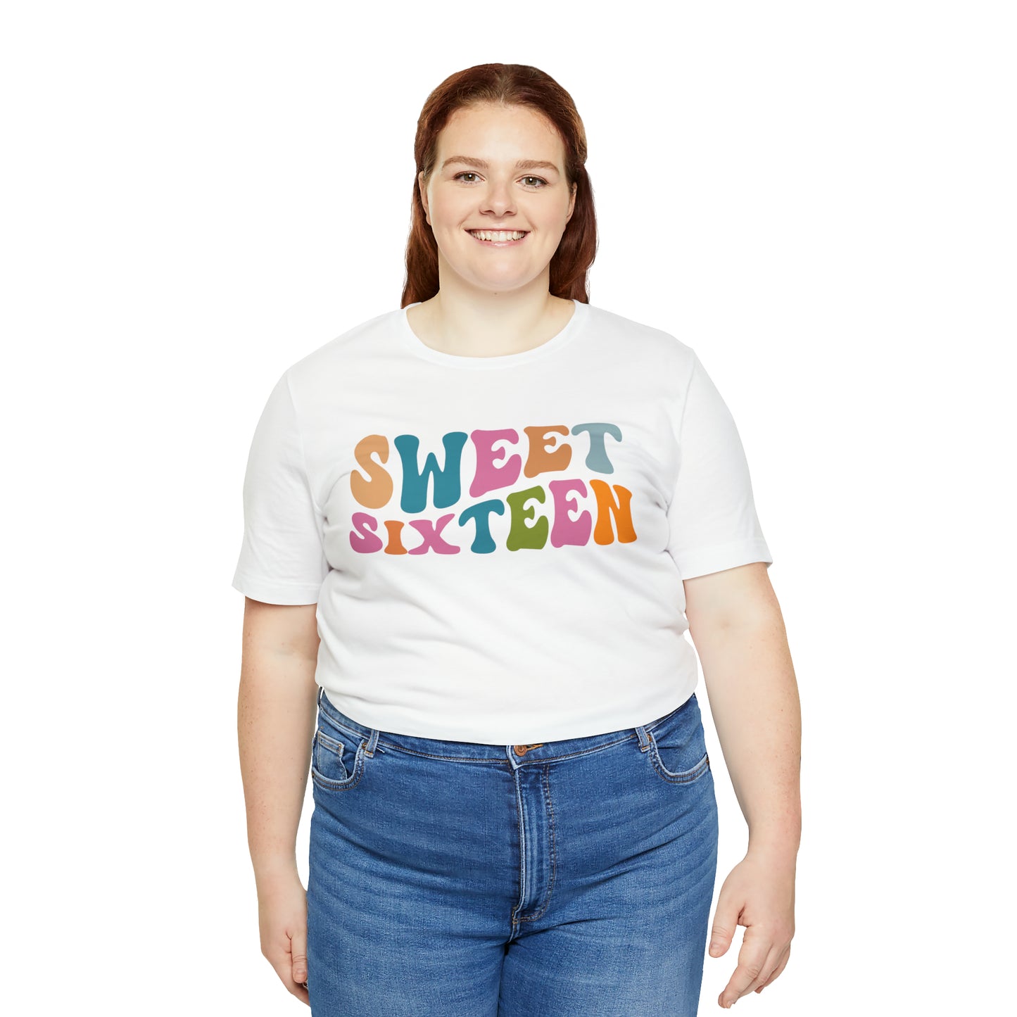 Sixteenth Birthday Gift, Sweet Sixteen Shirt for 16th Birthday Party, Cute Sweet 16 Gift for 16th Birthday TShirt for Daughter, T476