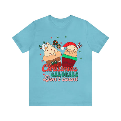 Christmas Calories Don't Count Shirt, Funny Christmas Shirt, Christmas Gift, Xmas calories shirt, Christmas calories, T871