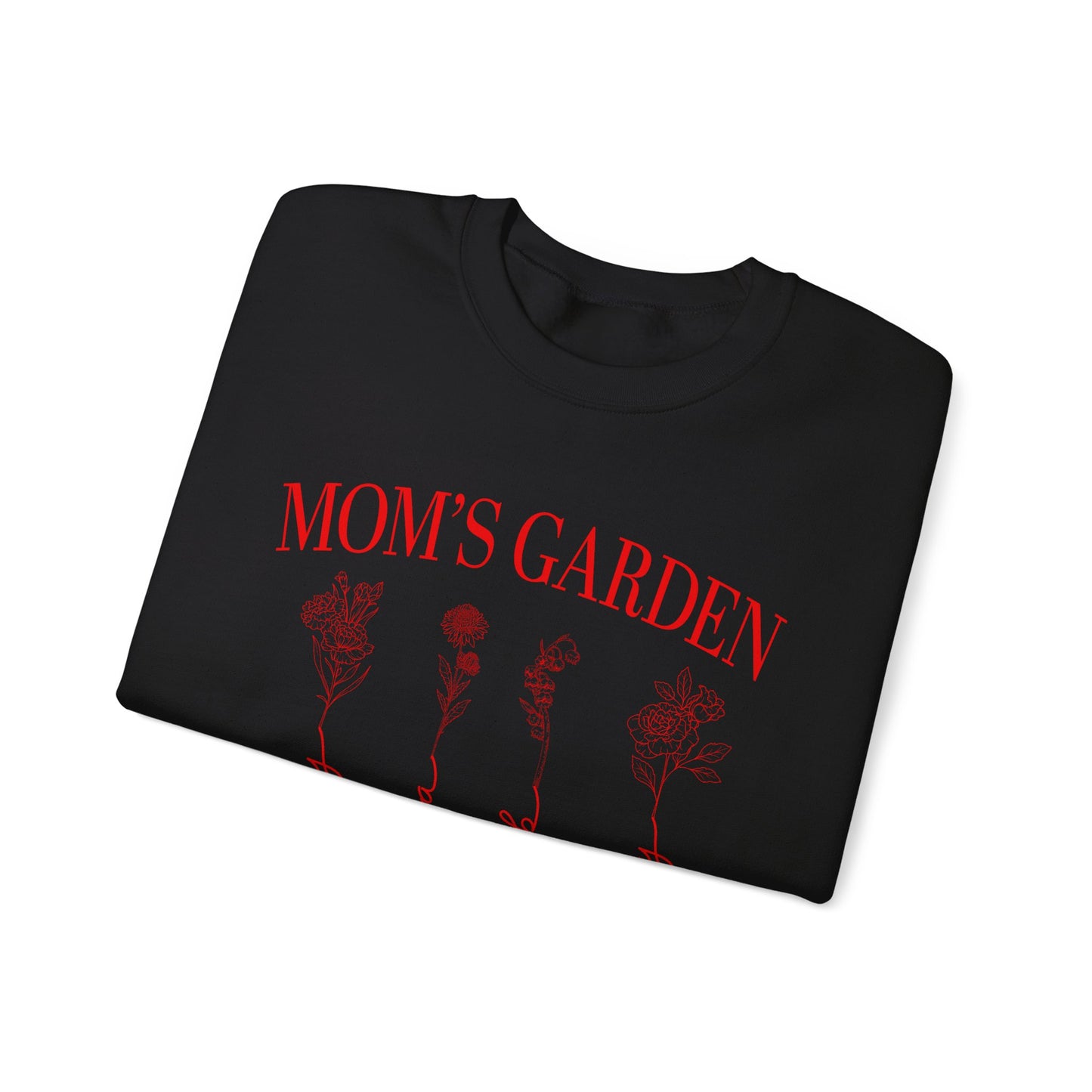 Custom Birth Month Flowers Sweatshirt, Custom Mom's Garden Sweatshirt for Mother's Day, Birth Month Flower Sweatshirt , Birth Flower, S1611