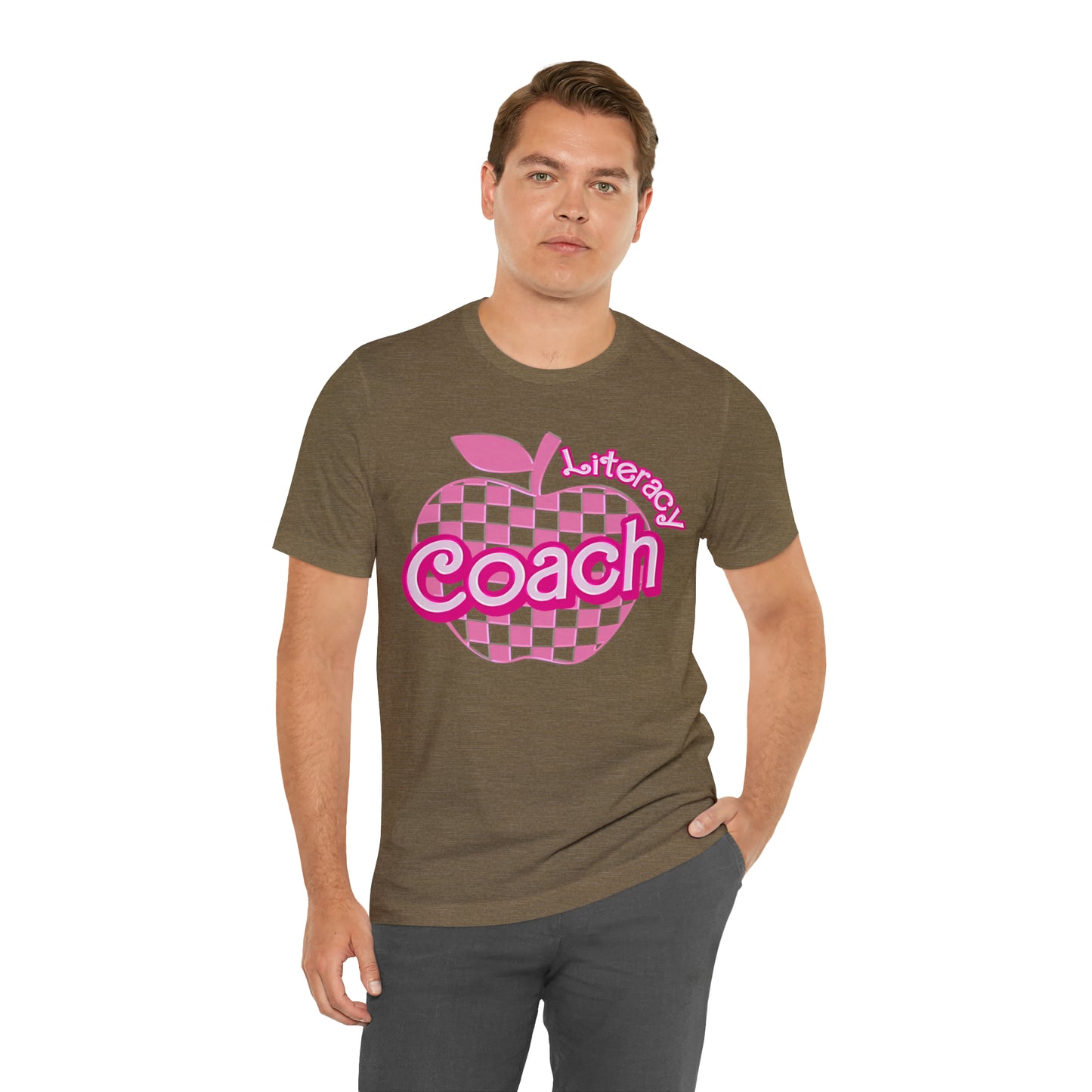 Literacy Coach shirt, Pink Sport Coach Shirt, Colorful Coaching shirt, 90s Cheer Coach shirt, Back To School Shirt, Teacher Gift, T821